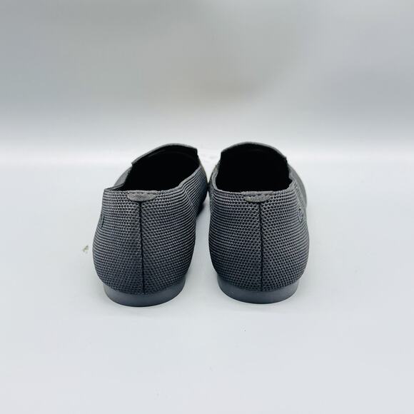 VIVAIA Shoes Womens 7 Black Knit Loafers Slip On Cat Flats Lightweight Comfort - Picture 4 of 11